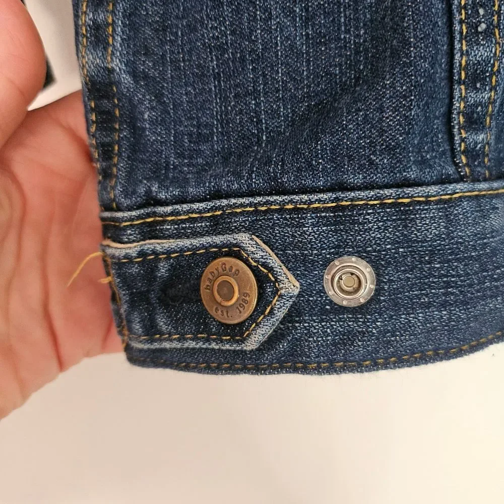 GAP Baby Dark Blue Jean Jacket Unisex Size 2T